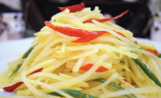 Shred Potato G.P. — Chinese dish at Pokhara Chinese Restaurant